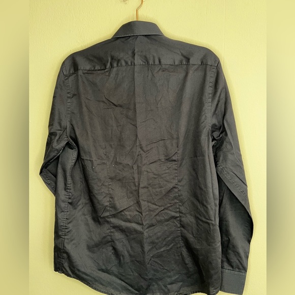 BlackBerry Black Formal Shirt India Slim Large Button Down - Picture 14 of 16